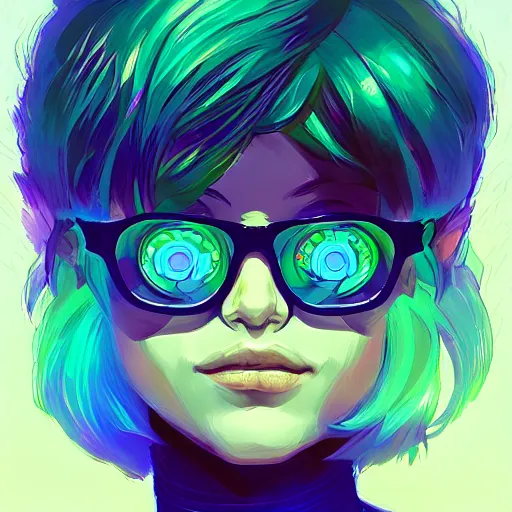 Image similar to skill magic geek inside matrix deepdream radiating a glowing aura stuff loot legends stylized digital illustration video game icon artstation lois van baarle, ilya kuvshinov, rossdraws,