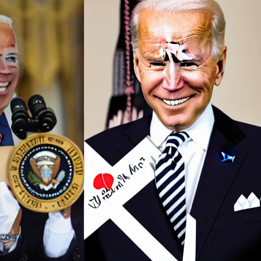 Image similar to Joe Biden Dakimakura