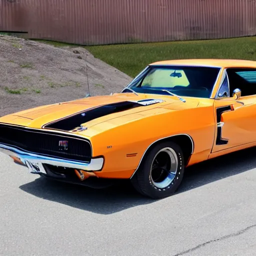 Image similar to 1 9 6 9 dodge charger mixed 1 9 6 9 camaro rs / ss mixed with mini cooper