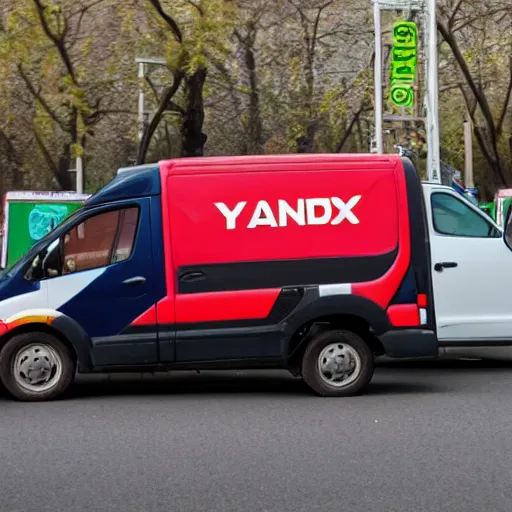 Prompt: yandex courier