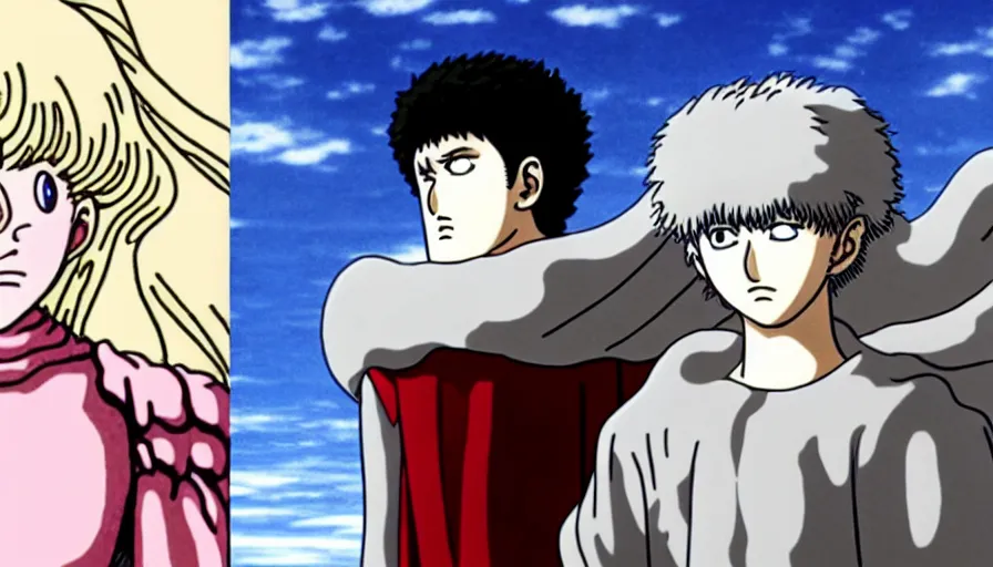 Image similar to the two complementary forces that make up all aspects and phenomena of life, from Berserk