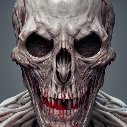 Prompt: lich, muscles and veins exposed, emaciated, necromancer, undead, octane render, 8 k, photorealistic hyperrealistic, insanely intricate