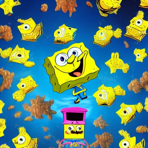 spongebob sky