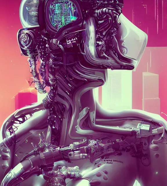 Prompt: hyperrealistic portrait of a woman monster futuristic astronaut, sofia coppola, cyberpunk, well lit, intricate abstract. gucci style, intricate artwork, high detail, figurative art, multiple exposure, poster art, 3 d, by stanley kubrick and tooth wu and wlop and beeple, realistic, hyperdetailed, 8 k resolution.