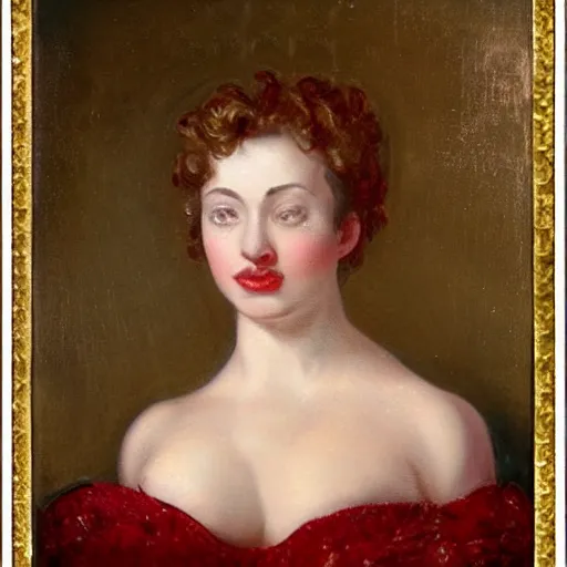 Image similar to bust with a golden piercing
