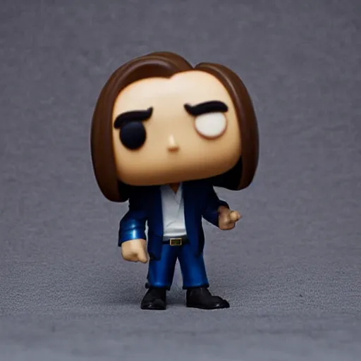 Image similar to a funko pop of an angry disappointed boyfriend