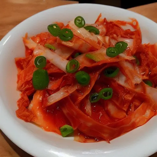 Prompt: Kimchi (/ˈkɪmtʃiː/; Korean: 김치, romanized: gimchi, IPA: [kim.tɕʰi]), is a traditional Korean side dish of salted and fermented vegetables, such as napa cabbage and Korean radish.