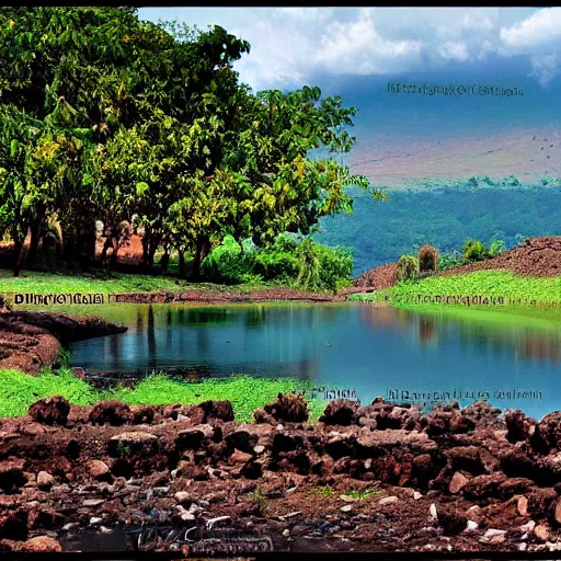 Prompt: a beautiful landscape in nashik near mumbai