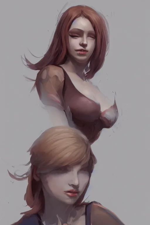 Image similar to Trending on ArtStation, NIXEU, Female, Girl, Woman