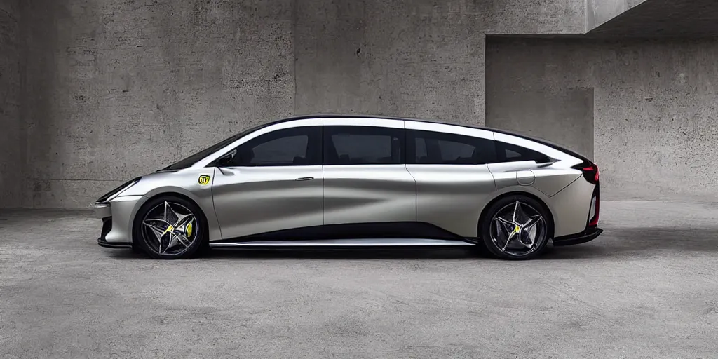 Prompt: “2022 Ferrari Minivan”