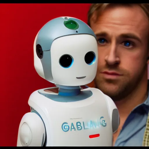 Prompt: gosling robot