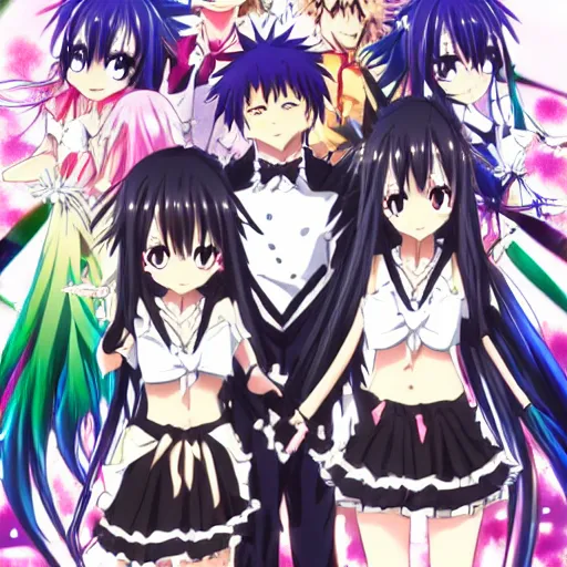 Image similar to anime date a live