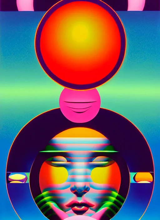 Image similar to fortune teller by shusei nagaoka, kaws, david rudnick, airbrush on canvas, pastell colours, cell shaded!!!, 8 k