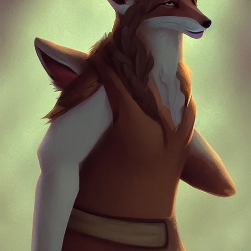 Prompt: a medieval anthropomorphic fox, trending on furaffinity, trending on artstation, digital art, backlighting, by kawacy