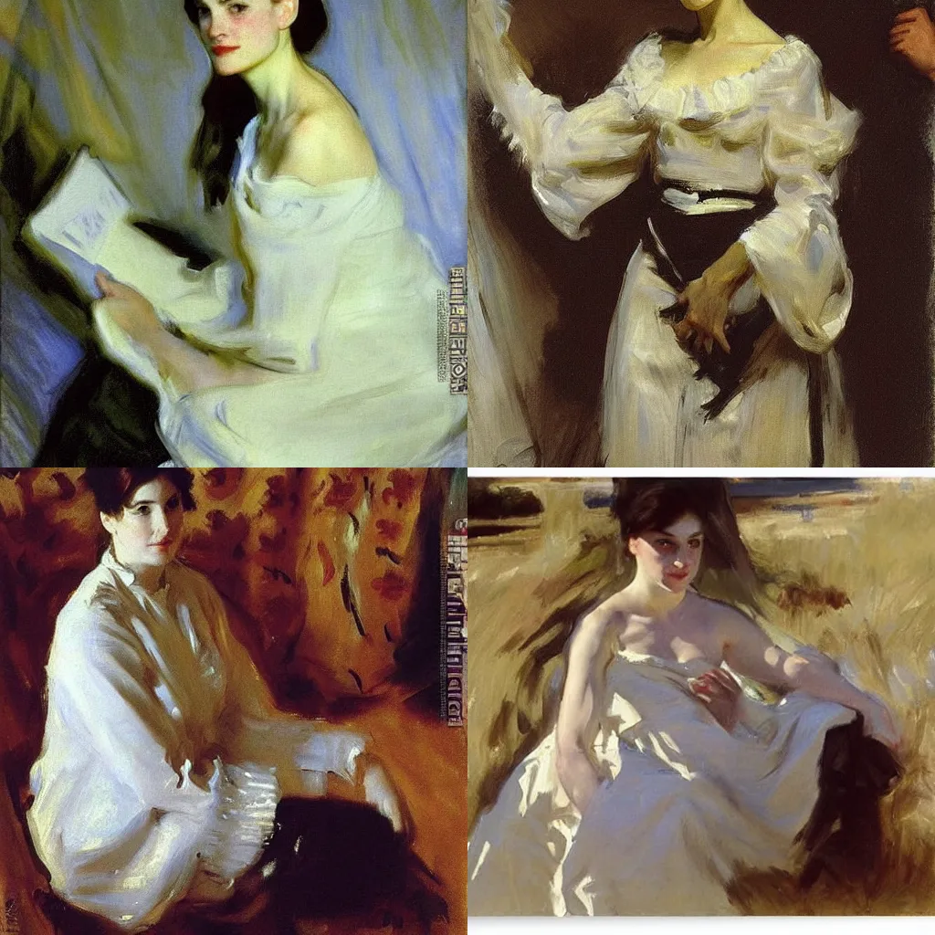 Prompt: by john singer sargent