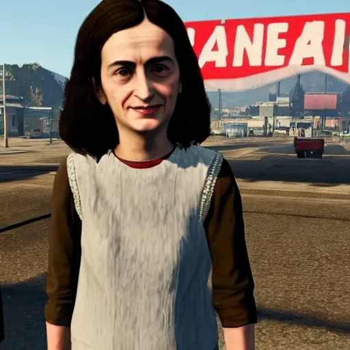 Image similar to anne frank in gta v