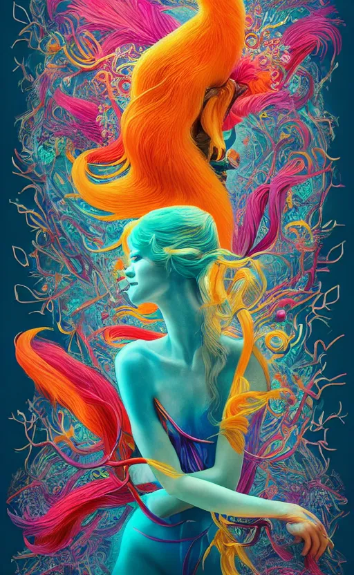 Prompt: exquisite creature poster art, fun, vibrant, smooth, elegant, by weta studio and james jean, 8 k, denoised