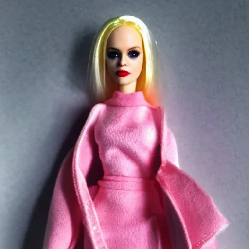 Image similar to genesis p - orridge barbie doll edition