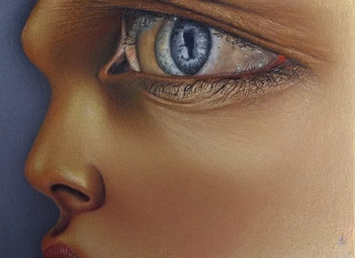 Image similar to the golden ratio rule, hyperrealism, no blur, ultra detailed
