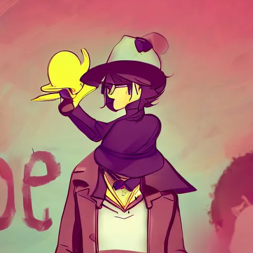 Prompt: niko oneshot as a president, digital art #OneshotGame