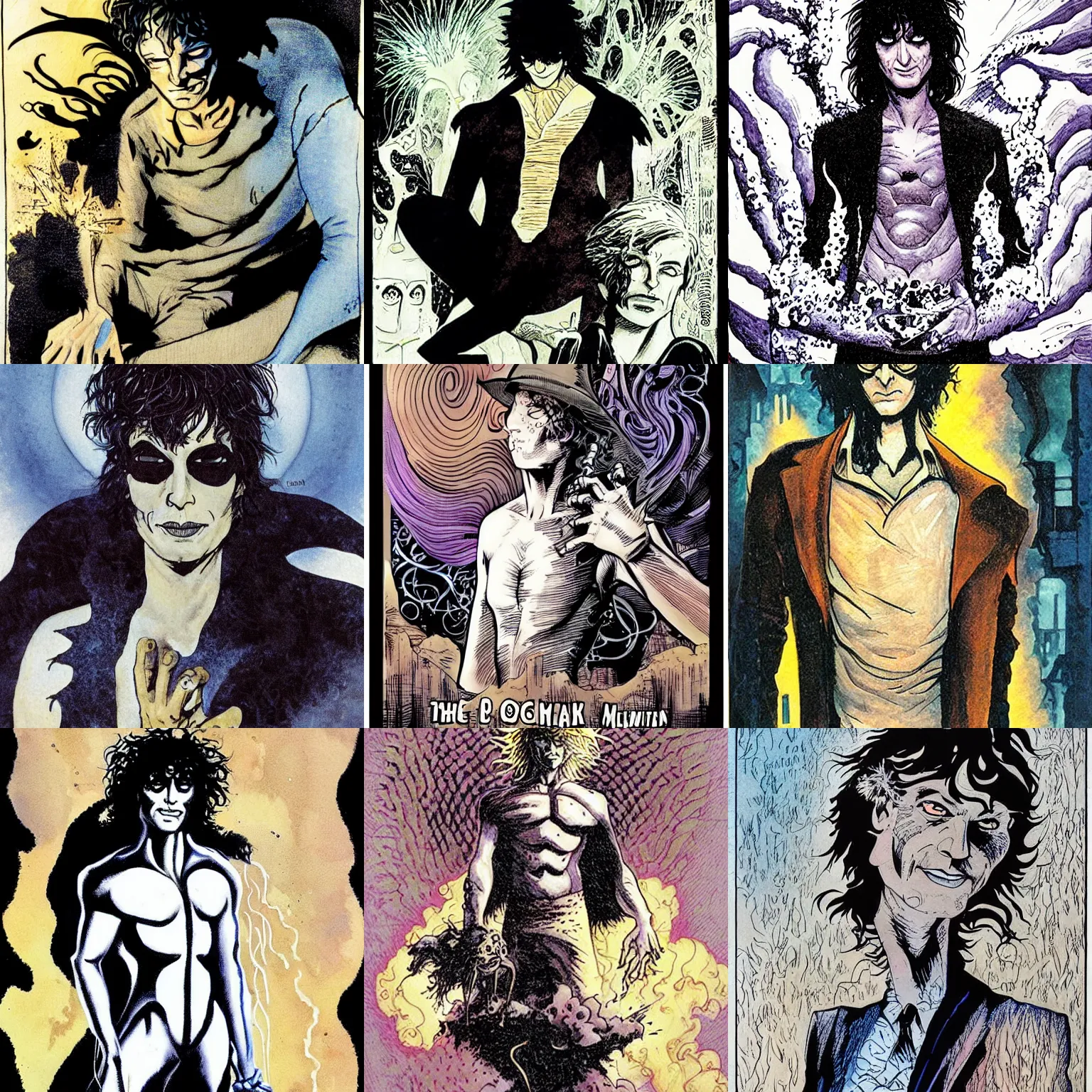 Prompt: The Sandman by Neil Gaiman