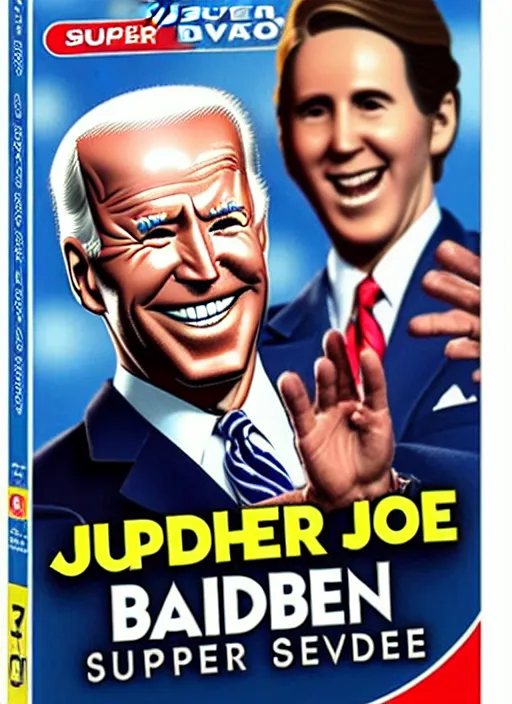 Prompt: NEW SEALED Super Joe Biden 2 for DS, Nintendo DS Video Game, Rated E10, EBay, Box Art, DS