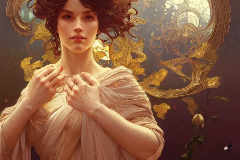 Prompt: the righteous hand of god, deep focus, intricate, elegant, highly detailed, digital painting, artstation, concept art, matte, sharp focus, illustration, art by artgerm and greg rutkowski and alphonse mucha