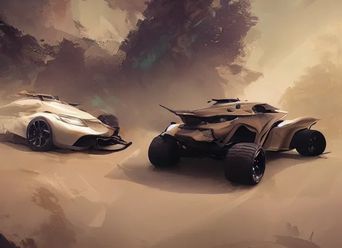 Image similar to a beautiful concept design of a supercar converted into offroad sport. car design by cory loftis, fenghua zhong, ryohei hase, ismail inceoglu and ruan jia. volumetric light.