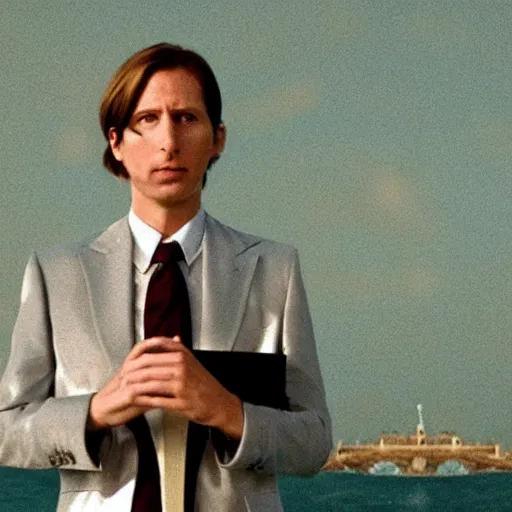 Image similar to The end of an organism, by Wes Anderson