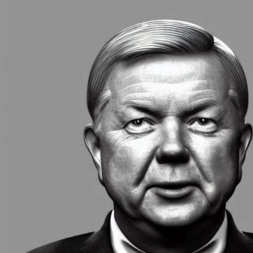 Prompt: Senator Lindsay Graham that looks like the Keebler Elf, artstation, ultra detailed, 8k resolution, ultrarealistic