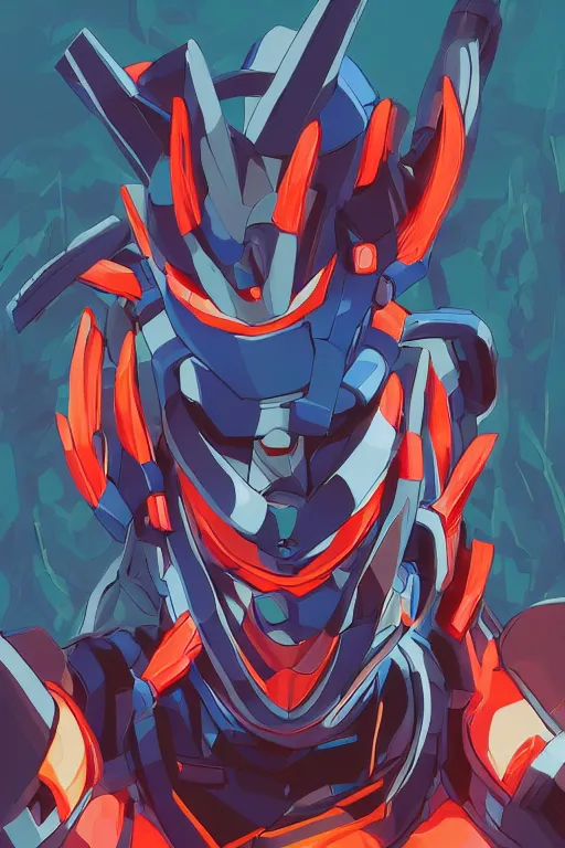 Image similar to robot ninja mask helmet megaman x zero rockman 2 0 2 2 switch game boss legacy collection fanart artsation, art gta 5 comics, behance hd by jesper ejsing, by rhads, makoto shinkai and lois van baarle, ilya kuvshinov, rossdraws global illumination ray tracing