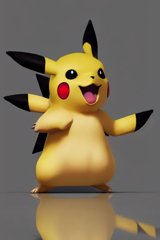 ArtStation - Emo pikachu meme surprised face