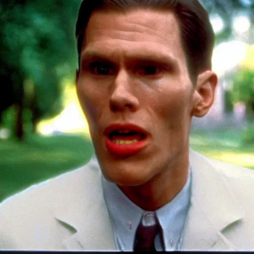 Image similar to Live Action Still of Jerma in Forrest Gump, real life, hyperrealistic, ultra realistic, realistic, highly detailed, epic, HD quality, 8k resolution, body and headshot, film still