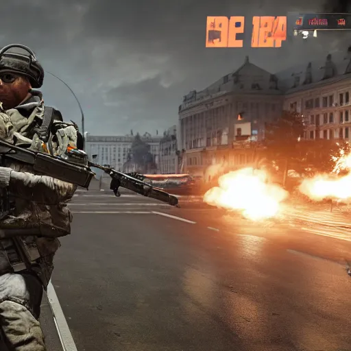 Image similar to battlefield 4 in vienna, austria, in game screenshot