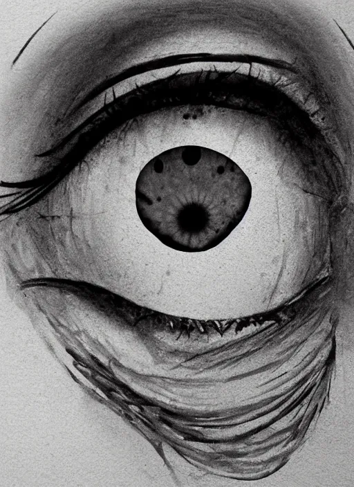 Image similar to portrait of a stunningly beautiful eye, infinite art styles combined