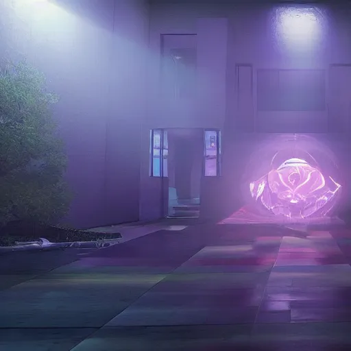 Image similar to a hyperrealistic 3 d render of a dmt trip, photorealism, dramatic lighting, volumetric lighting, 8 k, unreal engine, octane render