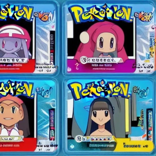 Image similar to pokemon cards with snooki, joe biden, nicki minaj, kim kardashian, osama bin laden, pokemon anime style, hd 8k image high detail, at target