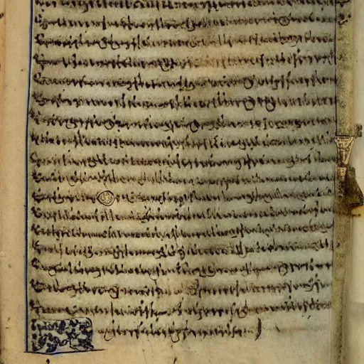 Prompt: Voynich manuscript. close-up