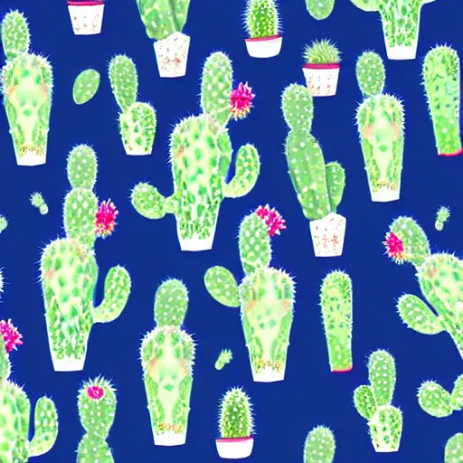 Prompt: scrape pattern cactus