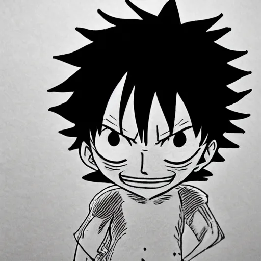 Image similar to Luffy by kentaro miura