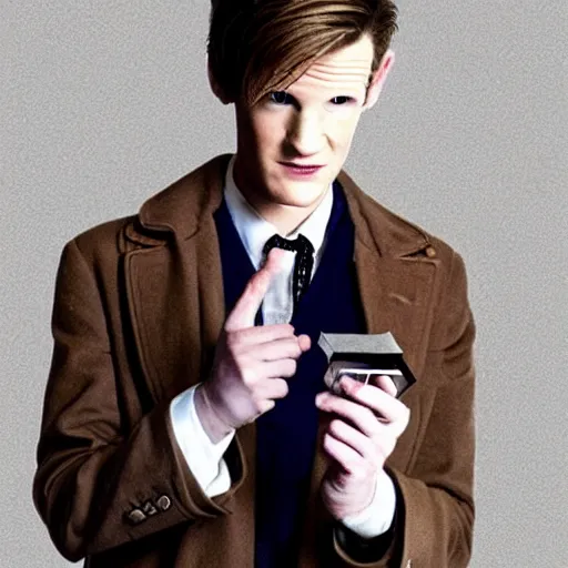 Prompt: matt smith doctor who