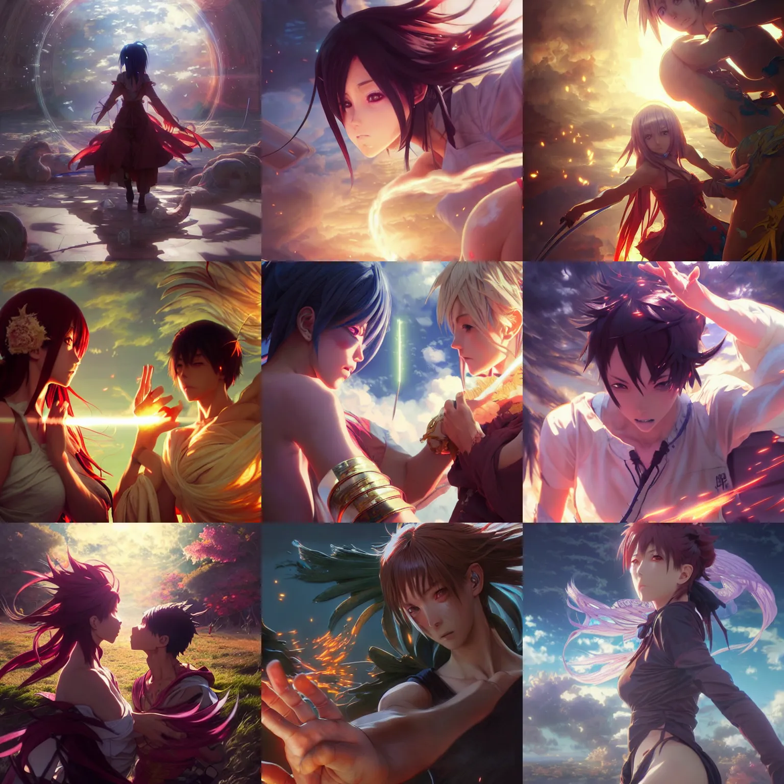 HD wallpaper: Anime, Magic Kyun! Renaissance, Aoi Suminomiya, Kanato Hibiki  | Wallpaper Flare