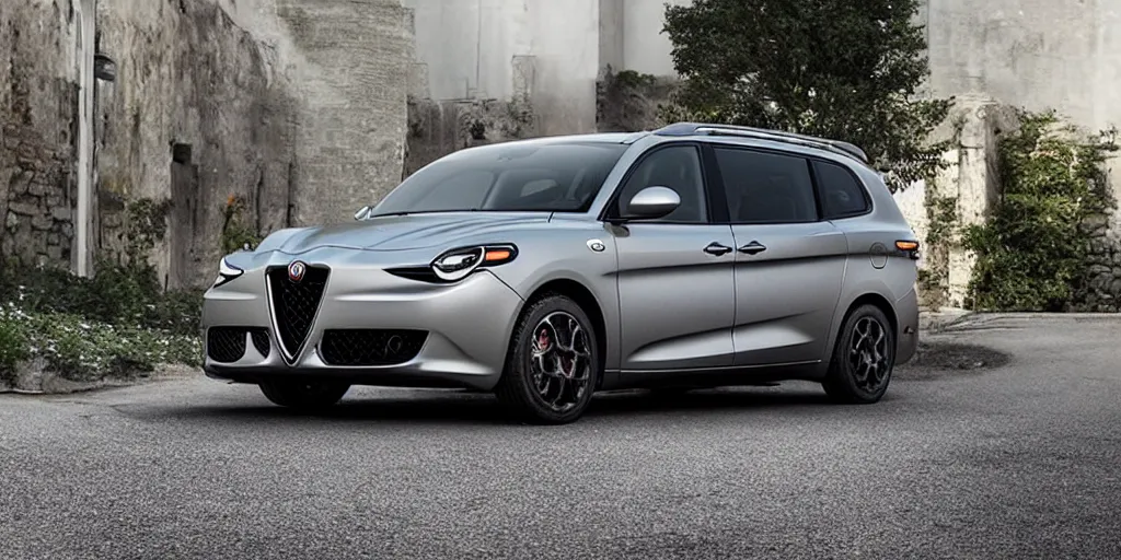 Image similar to “2022 Alfa Romeo Minivan”