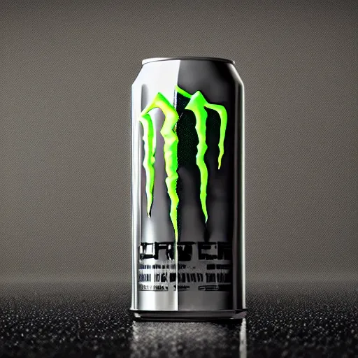 Image similar to new design aluminum can monster energy, orna 8k, elegant, ornate, octane render, cinematic light, harmony, ultra quality