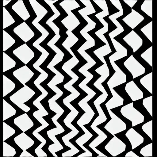 Image similar to a beautiful female face made of illusory motion dazzle camouflage perlin noise optical illusion