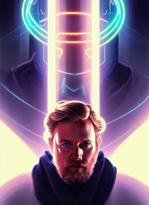 Prompt: symmetry!! portrait of obi - wan kenobi ( look like ( ( albert einstein ) ),, sci - fi, tech wear, glowing lights!! intricate, elegant, highly detailed, digital painting, artstation, concept art, smooth, sharp focus, illustration, art by artgerm and greg rutkowski and alphonse mucha