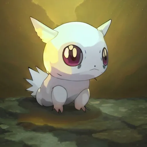 translucent cute pokemon like pet with cute eyes,, Stable Diffusion