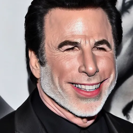 Prompt: john travolta at age 75