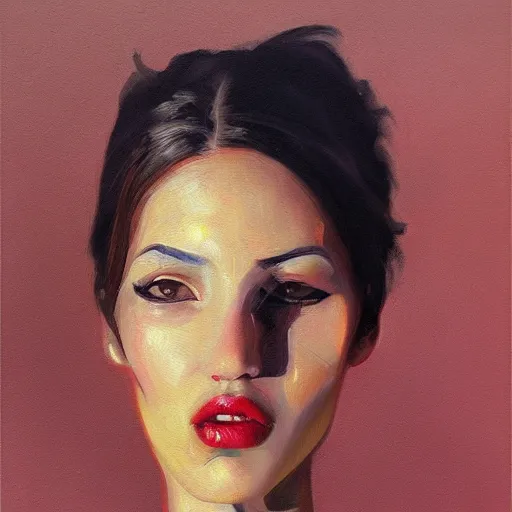 Image similar to apple head woman, oil painting, ultradetailed, artstation, ultradetailed pinterest,