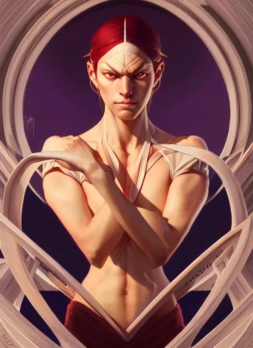 Prompt: symmetry!! portrait of vega with claw, street fighter iv, global illumination!! intricate, elegant, highly detailed, digital painting, artstation, concept art, smooth, sharp focus, illustration, art by artgerm and greg rutkowski and alphonse mucha